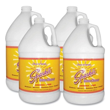 Sparkle 1 gal. Bottle Refill Glass Cleaner (4/Carton)