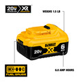 Dewalt DCB206 20V MAX Premium XR 6 Ah Lithium-Ion Slide Battery image number 4