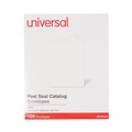 Universal UNV40100 9 in. x 12 in. #10 1/2, Square Flap, Self-Adhesive Closure, Peel Seal Strip Catalog Envelope - White (100/Box) image number 1
