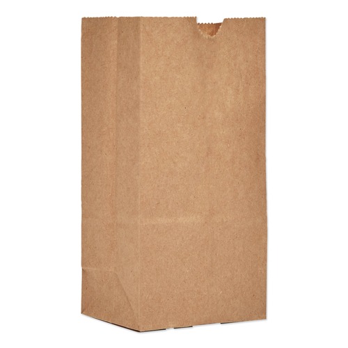  | General GK1-500 30-lb. Capacity #13 Grocery Paper Bags - Kraft (500 Bags/Bundle) image number 0