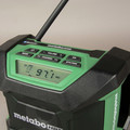 Speakers & Radios | Metabo HPT UR18DAQ4M MultiVolt 18V Lithium-Ion Cordless Bluetooth Radio (Tool Only) image number 7