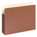 Office Jansan | Smead 73264 3-1/2 in. Expansion Straight Tab File Pocket - Manila/Redrope (10/Box) image number 0