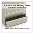  | Alera 25504 42 in. x 18.63 in. x 40.25 in. 3 Legal/Letter/A4/A5 Size Lateral File Drawers - Putty image number 6