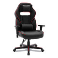  | Alera BT-51593RED 15.91 in. to 19.8 in. Seat Height Racing Style Ergonomic Gaming Chair - Black/Red image number 3