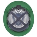  | MSA 10215831 V-Gard C1 Fas-Trac III Full Brim Vented Hard Hat - Green image number 6