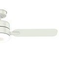 Ceiling Fans | Casablanca 59427 54 in. Paume Ceiling Fan with Light and Integrated Wall Control (Fresh White) image number 3