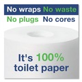 New Year New Savings! Save $25 off $150 | Tork 473200 14.17 x 5.08 x 8.23 Elevation Coreless High Capacity Bath Tissue Dispenser - White image number 6