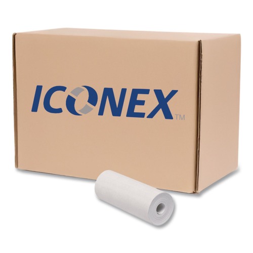 Office Jansan | PM Company 90720008 2.25 in. x 24 ft. Direct Thermal Printing Thermal Paper Rolls - White (100/Carton) image number 0