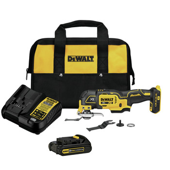 DEWALT REMODELING TOOLS | Dewalt DCS356C1 20V MAX XR Brushless Lithium-Ion Cordless Oscillating Multi-Tool Kit (1.5 Ah)