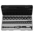 Sockets | Grey Pneumatic 82229M 29-Piece 1/2 in. Drive 12-Point Metric Duo Impact Socket Set image number 1