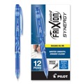 Bulk Savings Pricing 1 | Pilot 31574 FriXion Stick Extra-Fine 0.5 mm Blue Ink Point Erasable Gel Pen - Blue/Silver/Transparent Blue Barrel (1-Dozen) image number 2