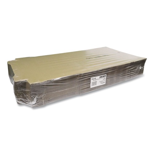 Food Trays, Containers, and Lids | Karat FP-PBF14K 14 in. x 14 in. x 2 in. Corrugated Pizza Box - Kraft (50/Carton) image number 0