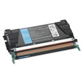  | Lexmark C5240CH C524/C532/C534 Return Program 5000 Page High Yield Toner Cartridge - Cyan image number 1