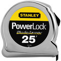 Tape Measures | Stanley 33-525 25 ft. PowerLock Tape Rule with Blade Armor image number 0