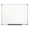 Office & Office Supplies | MasterVision MA2707170 Value 72 in. x 48 in. Lacquered Steel Dry Erase Board - White Surface/Satin Aluminum Frame image number 0