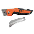 Klein Tools 44218 Cable Skinning Folding Utility Knife with Replaceable Blade image number 5
