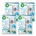 Odor Control | Air Wick 62338-88413 5.89 oz. Freshmatic Life Scents Starter Kit - Fresh Waters, White (4/Carton) image number 0