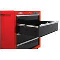 Cabinets | Craftsman CMST22659RB 2000 Series 26 in. 4-Drawer Tool Cabinet - Black/Red image number 2