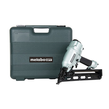 Factory Reconditioned Metabo HPT NT65MA4M 15-Gauge 2-1/2 in. Angled Finish Nailer Kit