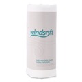 Paper Towels and Napkins | Windsoft 122085CTB 11 in. x 8.5 in. 2-Ply Kitchen Roll Towels - White (85/Roll, 30 Rolls/Carton) image number 0