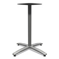  | HON HBTTX30S.PR8 Between Seated-Height 26.18 in. x 29.57 in. X-Base For 30 in. - 36 in. Table Tops - Silver image number 1