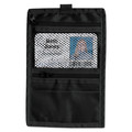  | Advantus 76345 5.13 in x 0.13 in. x 7.75 in. Nylon Travel ID/Document Holder - Black (5-Piece/Pack) image number 1