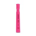 Office Jansan | Universal UNV08865 Fluorescent Ink Chisel Tip, Desk Highlighters - Pink (1 Dozen) image number 0