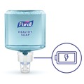 Hand Soaps | PURELL 7730-01 ES8 Soap 1200 mL 5.25 in. x 8.8 in. x 12.13 in. Touch-Free Dispenser - White (1/Carton) image number 2