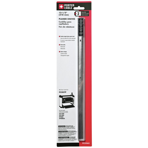Porter Cable Pc22562 12 5 In Planer Knives For Pc305tp 2 Pack Cpo Outlets
