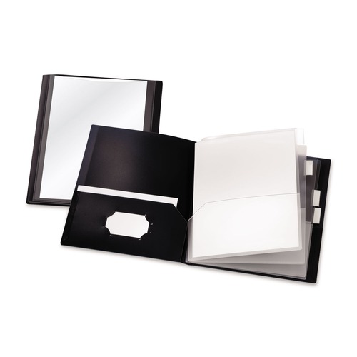 Office Jansan | Cardinal 13601 Reportpro 10 Letter Pocket Project Organizer - Black image number 0