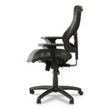  | Alera ALEELT4218S Elusion II Series Suspension Mesh Mid-Back Synchro Seat Slide Chair - Black image number 5