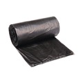 Trash Bags | Boardwalk V7658HKKR01 38 in. x 58 in. 14 mic 60 Gallon High-Density Can Liners - Black (200/Carton) image number 3