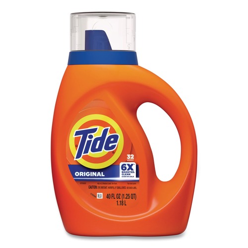 Office Jansan | Tide 40213 42 oz 32 Loads HE Liquid Tide Laundry Detergent image number 0