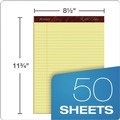 Office Jansan | Ampad 20-032R Gold Fibre 8.5 in. x 11.75 in. Quality Writing Pads - Wide/Legal, Canary-Yellow (4/Pack) image number 2