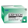 Cleaning & Janitorial Supplies | Kimtech 34155 1-Ply 4.4 in. x 8.4 in. Kimwipes Delicate Task Wipers - Unscented, White (16800/Carton) image number 1