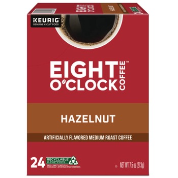Eight O'Clock Coffee K-Cups - Hazelnut (24/Box)