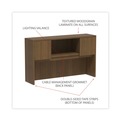  | Alera VA286015WA 58.88 in. x 15 in. x 35.38 in. Valencia Series 4-Compartment Hutch with Doors - Modern Walnut image number 5
