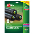 Bulk Savings Pricing 2 | Avery 06582 1.67 in. Diameter Round Print-to-the Edge Labels with SureFeed and EasyPeel - Glossy Clear (500/Pack) image number 0