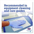 Cleaning & Janitorial Supplies | Clorox Healthcare 31424 6.75 in. x 9 in. 1-Ply Individual Bleach Germicidal Wipes - Unscented White (6/Carton) image number 9