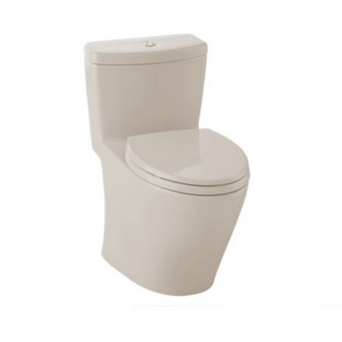 Fixtures | TOTO MS654114MF#03 Aquia Elongated 1-Piece Floor Mount Toilet (Bone) image number 0