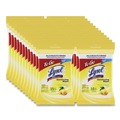 Cleaning & Janitorial Supplies | LYSOL Brand 19200-99799 6.69 in. x 7.87 in. 1-Ply Disinfecting Wipes Flatpacks - Lemon and Lime Blossom White (24/Carton) image number 0