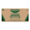 Permanent Markers | Crayola 588201 Broad Bullet Tip Non-Washable Marker - Assorted Classic Colors (256/Box) image number 0