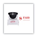 Bulk Savings Pricing 2 | ACCUSTAMP2 035578 1.63 in. x 0.5 in. PAID Pre-Inked Shutter Stamp - Red image number 1