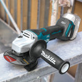 Makita XAG11Z 18V LXT Lithium-Ion Brushless Cordless 4-1/2 / 5 in. Paddle Switch Cut-Off/Angle Grinder with Electric Brake (Tool Only) image number 2