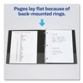 Bulk Savings Pricing 2 | Avery 04401 1.5 in. Capacity 11 x 8.5 Economy Non-View Binder with 3 Round Rings - Black image number 7