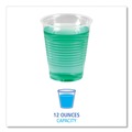 Cutlery | Boardwalk BWKTRANSCUP12CT 12 oz. Plastic Cold Cups - Translucent (1000/Carton) image number 4