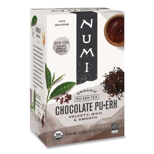 Numi Organic Tea - Chocolate Puerh (16/Box)