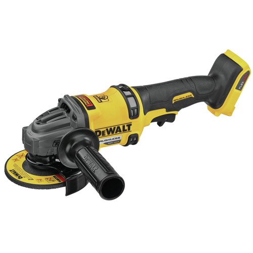 Angle Grinders | Dewalt DCG418B FLEXVOLT 60V MAX Brushless Lithium-Ion 4-1/2 in. - 6 in. Cordless Grinder with Kickback Brake (Tool Only) image number 0