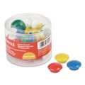 Office Jansan | Universal UNV31250 Circle Magnets - Assorted (30/Pack) image number 0