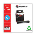 Ink & Toner | Innovera IVRCN626AM 6,600 Page-Yield Remanufactured High-Yield Ink Replacement for 971XL (CN626AM) - Cyan image number 1